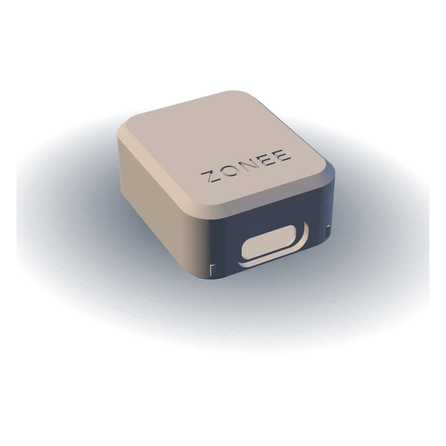 Zonee One, a small pale box engraved ZONEE